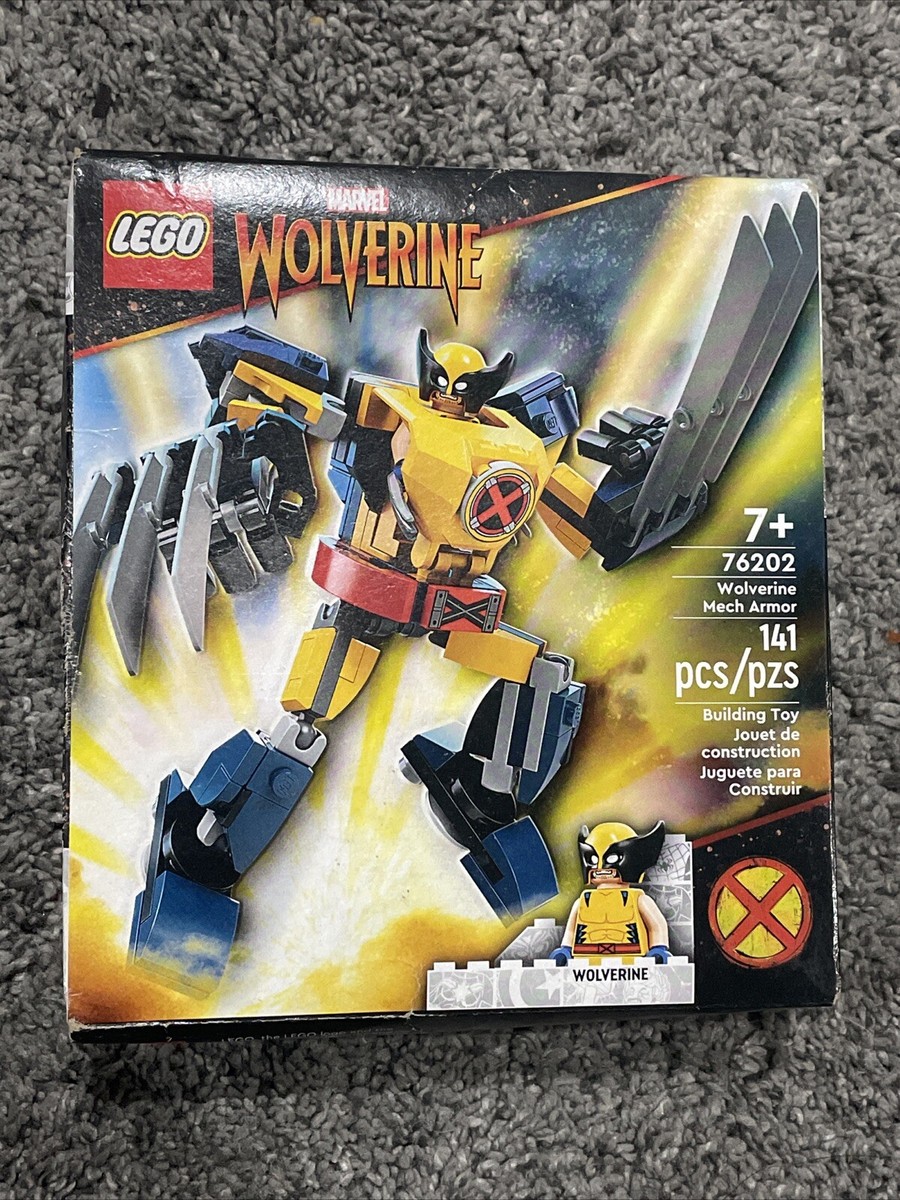 LEGO Super Heroes: Wolverine Mech Armor (76202) Brand New Sealed