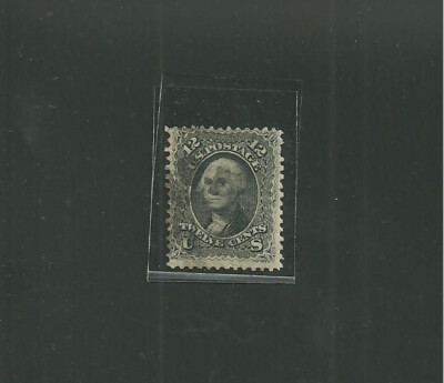 Timbre Brésil 1878 Dom Pedro 20R Violet Scott #69 - VF Light Hinged