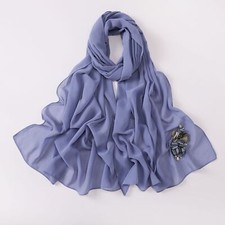Long Scarf Chiffon Muslim Women Hijab Turban Shawl Wrap Headscarf Scarves Stoles