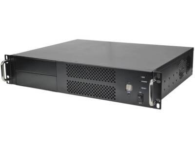 Athena Power RM-2UC238 Black 2U Rackmount Server Case PS3 Single - NEW UNOPENED