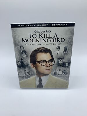 To Kill A Mockingbird 60th Anniversary 4K-UHD/BLU-RAY/DIG/LTD-ED *FACTORY SEALED