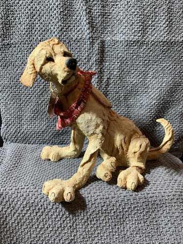 Country Artist A Bread Apart Golden Retriever Dog Figure # 70055 2004