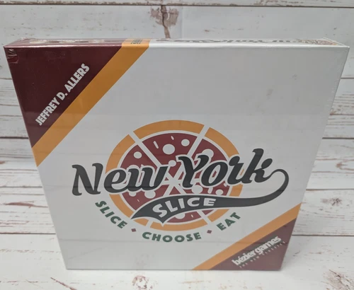 New York Slice Board Game Bezier Games I Pick You Choose Mechanic Food Theme NIS