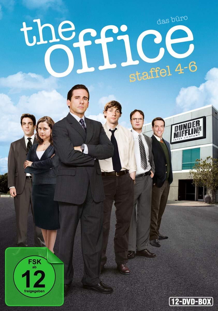The Office - Das Büro, Staffel 4-6 [12 DVDs] (DVD) Steve Carell Rainn Wilson