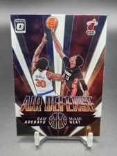 2021-22 Panini Donruss Optic Air Defense #4 Bam Adebayo Miami Heat Insert