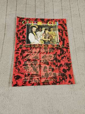 FPOT9 MAGAZIN LIEDWÖRTER 11 X 8'' CULTURE CLUB: WILLST DU MICH WIRKLICH VERLETZEN
