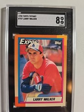 Larry Walker Rookie Cards Checklist and Autographed Memorabilia Guide 28