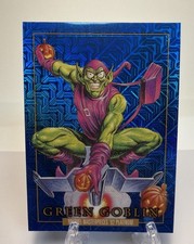 2024 Skybox Marvel Masterpieces '92 Platinum Blue Traxx #36 Green Goblin