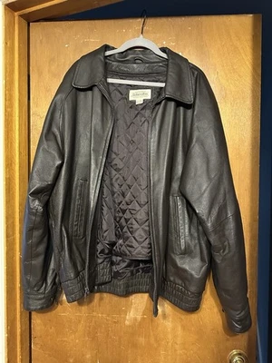 st johns bay leather jacket products for sale | eBay