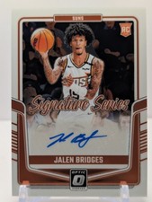 2024-25 Panini Donruss Optic - Jalen Bridges (RC) Signature Series AUTO