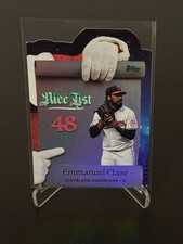 Emmanuel Clase [Making The Nice List Insert] #MNL-15 2025 Topps Holiday