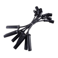 Car 8x Spark Plugs Wires 9748HH fit for Cadillac GMC Sierra Chevrolet Hummer H2