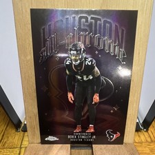Topps 2025 Chrome All-Chrome Derek Stingley Jr. Insert ACT-19 Texans