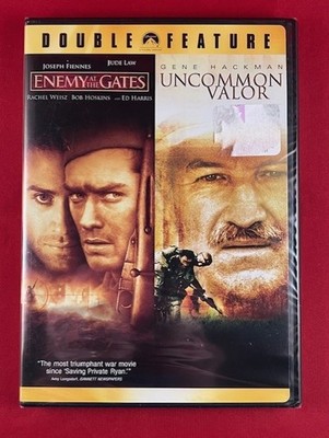 Enemy At the Gates | Uncommon Valor (DVD Double Feature, 2007) - New/Sealed