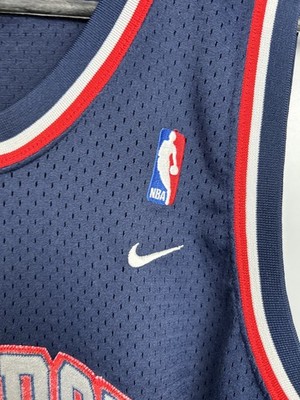 VTG Nike Team Kenyon Martin #6 New Jersey Nets NBA Sewn Jersey