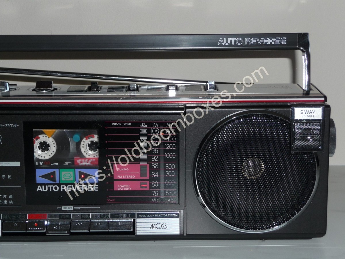 TOSHIBA RT-SF5 Sugar Stereo Radio Cassette Recorder | eBay