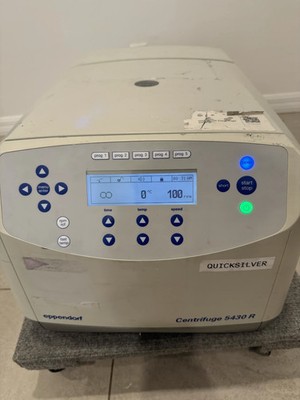 Used, Powers On, eppendorf 5430R Refrigerated Centrifuge with Video - It opens