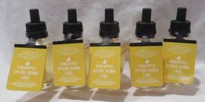 Bath & Body Works Wallflower Refill Bulb Lot Set of 5 PINEAPPLE UPSIDE DOWN CAKE