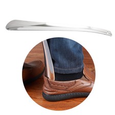 Professional Shoe Horn 30cm Stainless Steel Metal Shoe Horn Spoon