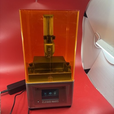 Elegoo Mars 1 MSLA Resin 3D Printer Powers On Untested As Is