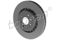 2X Topran Bremsscheibe 200 932 FüR Opel