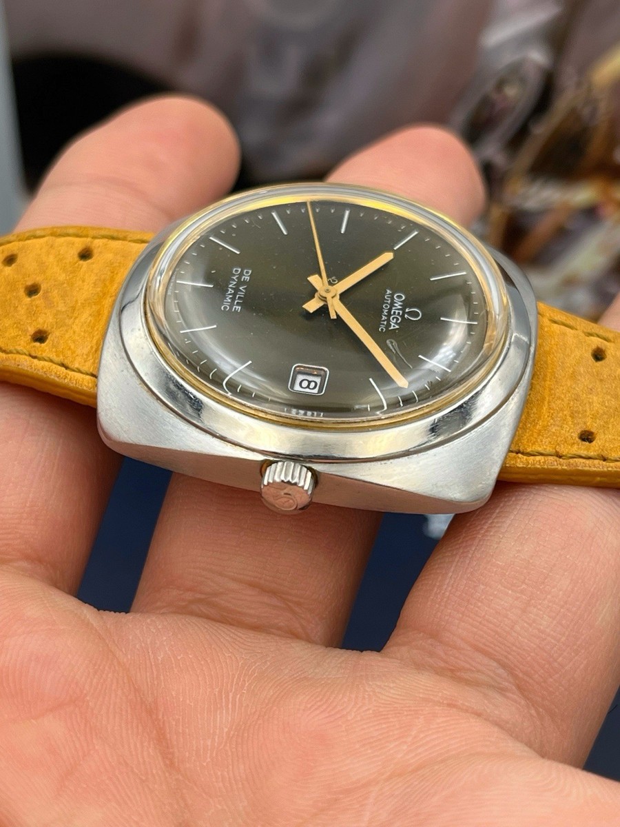 OMEGA De Ville Dynamic Date vintage green Dial Automatic Men\'s Watch_940306 1966 Omega De Ville Vintage Mens Automatic Classic Retro  main image 3