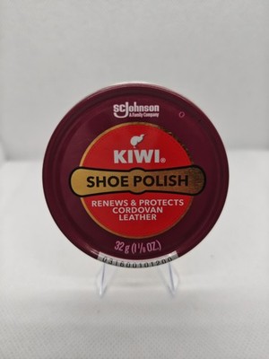 Kiwi Shoe Polish  - Renews and Protects Cordovan Leather - 1  1/8oz (32g)