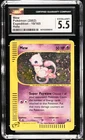 CGC 5.5 Mew 19/165 2002 Expedition Holo Rare Pokemon Card