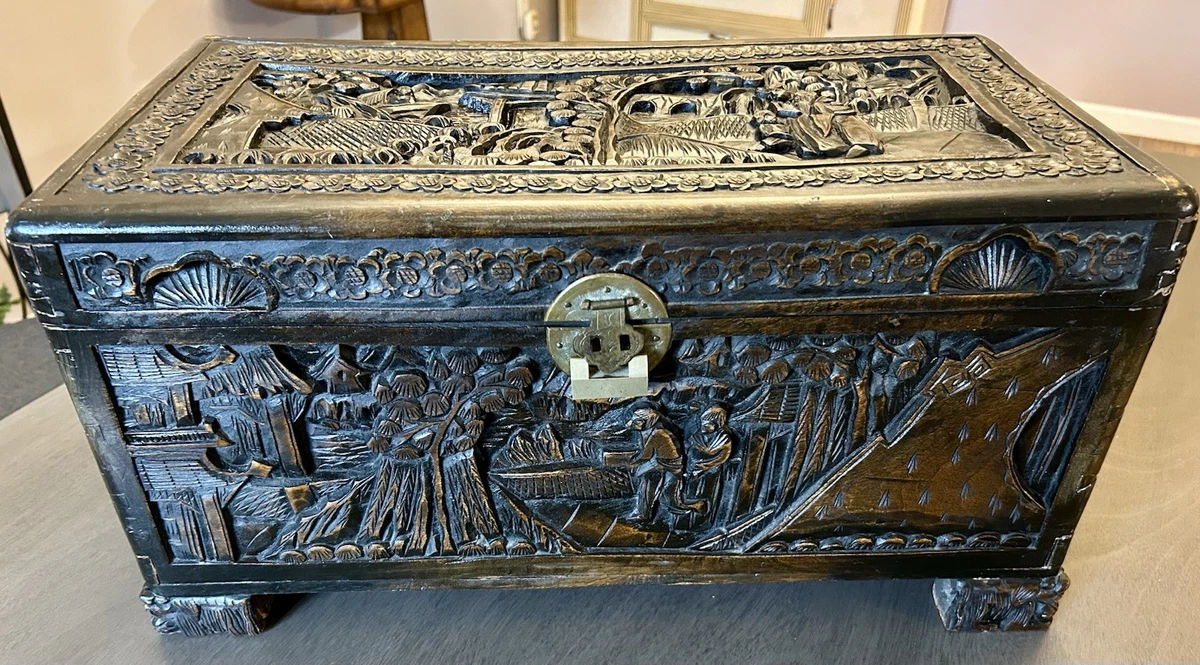 中国古董箱子| eBay