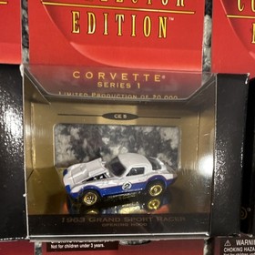 Micro Machines Collector Edition Corvette Series 1 Diecast Car Lot Limited Ed