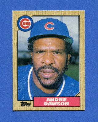 1987 Topps Traded Baseball #27T ANDRE DAWSON - Chicago Cubs NM/MT