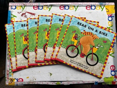 Bear on a Bike by Stella Blackstone Scholastic Inc. 0-439-10490-4 Lot of 7