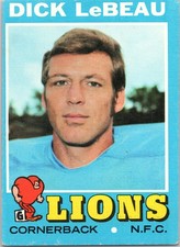 1971 Topps #154 Dick LeBeau