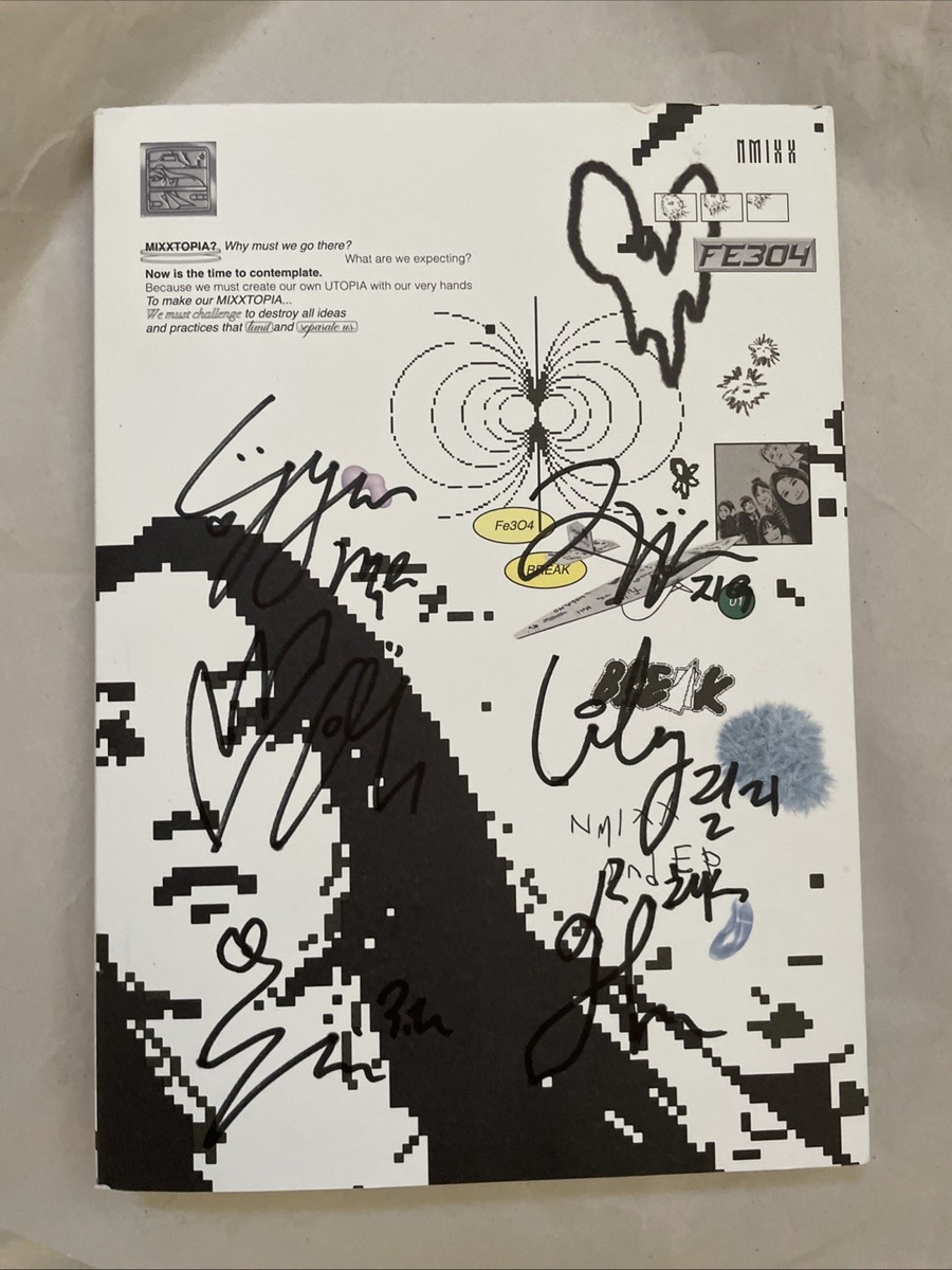 Nmixx Fe304: Break All Member signed Album | eBay