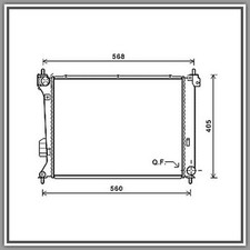 Radiateur Hyundai I20