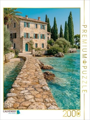 CALVENDO Puzzle Punta San Vigilio   Mediterrane Eleganz am Lago di Garda | 2000