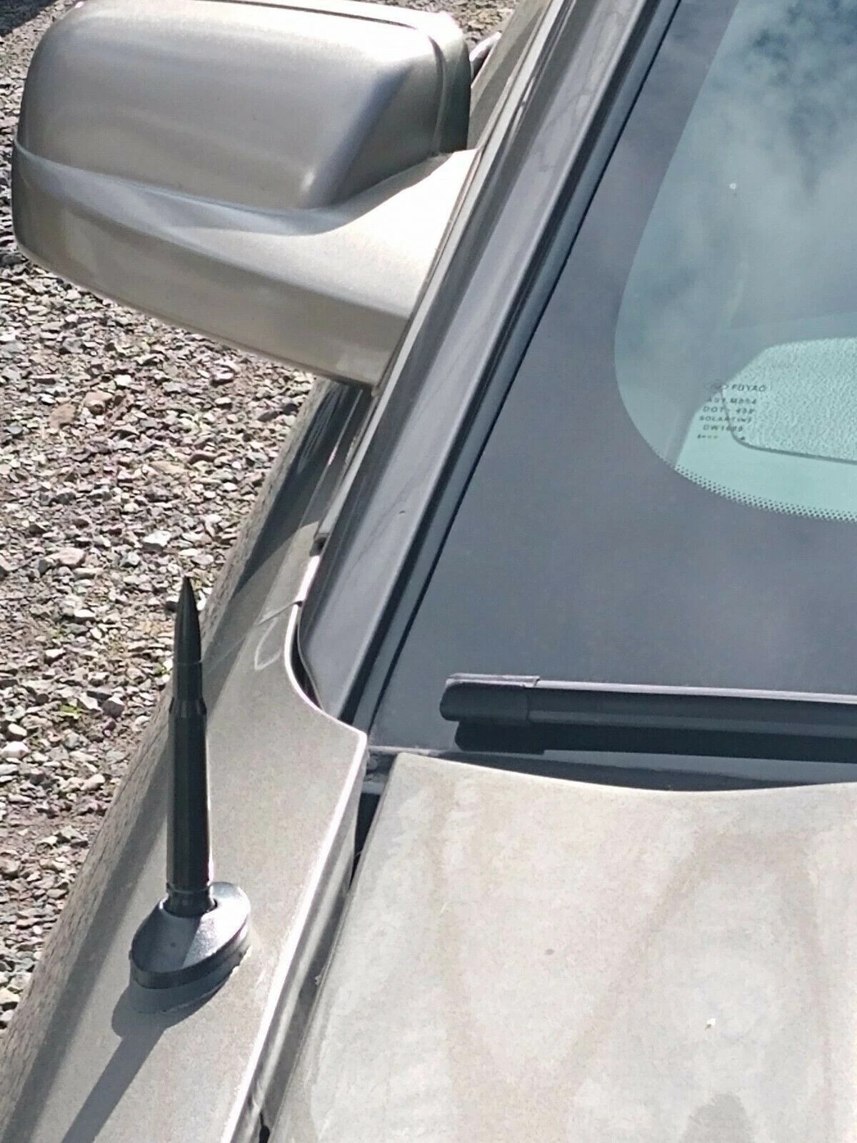 4.25 inch Black Antenna Aluminium Mast Radio AM/FM for Ford Mustang 1979-2009