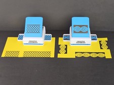 Lot of 2 Creative Memories Teardrops and Infinity Heart Border Punch