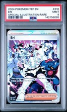 2024 POKEMON TEF EN-TEMPORAL FORCES SPECIAL ILLUSTRATION RARE #210 ERI PSA 9 on eBay