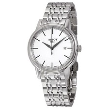 Tissot T-Classic Carson White Dial Men's Watch T0854101101100