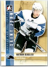 56 Nathan Beaulieu, Saint John Sea Dogs 2011-12 In The Game Heroes and Prospects