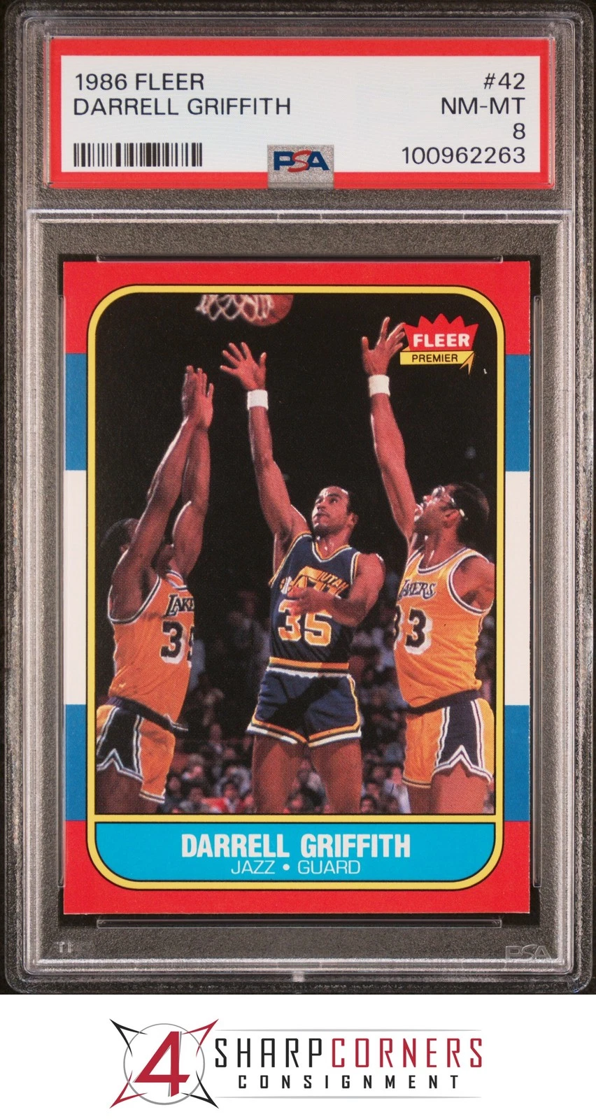 Darrell Griffith trading card