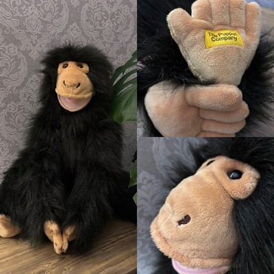 The Puppet Company Schimpanse Affe Handpuppe 55 cm Klettarme interaktiv