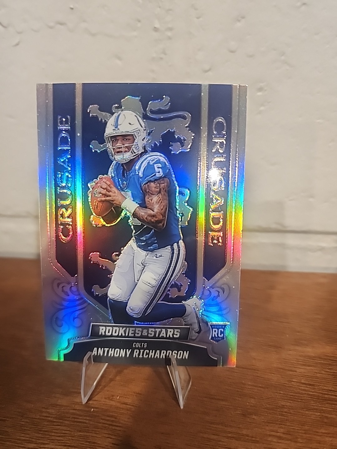 2023 Panini Rookies & Stars Crusade Anthony Richardson #CR-13 Silver Prizm (RC)