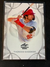 2024 Leaf Trinity Thomas Saggese #90