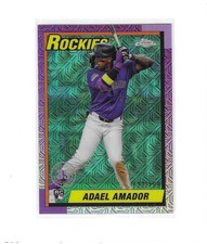 Adael Amador -2025 Series 1 - 35th Anniversary Mojo - (RC) #127/199 - Rockies