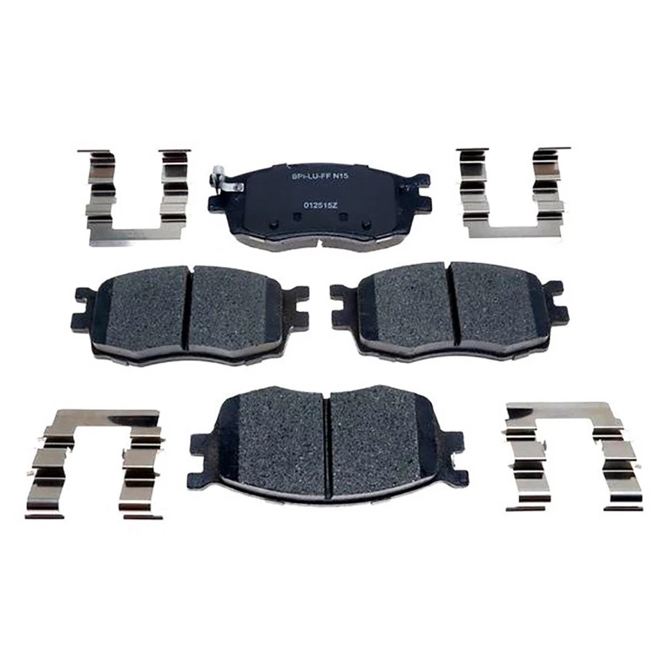 Rotores de freio e pastilhas de cerâmica Hyundai Accent 2007-2011 + tambores e sapatas de freio - Imagem 4 de 4