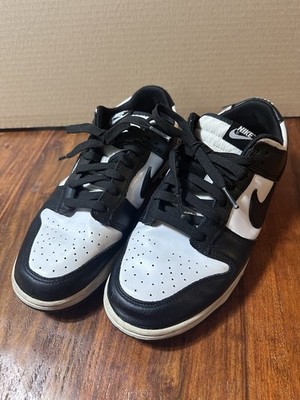 Nike Dunk Low Retro sneakers Black and White Panda Dunks US 10.5 Classic Style