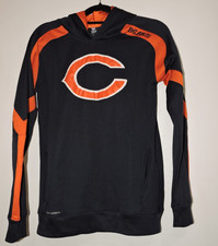 NFL Team Apparel Chicago Bears Poly. Pull-0ver Hoodie Youth SZ L 14-16 tek warm