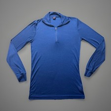Vintage Patagonia Capilene 1/4 Zip Shirt Mens M Base layer Lightweight USA Made